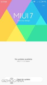 Xiaomi Redmi 3 Screenshot MIUI 7.1