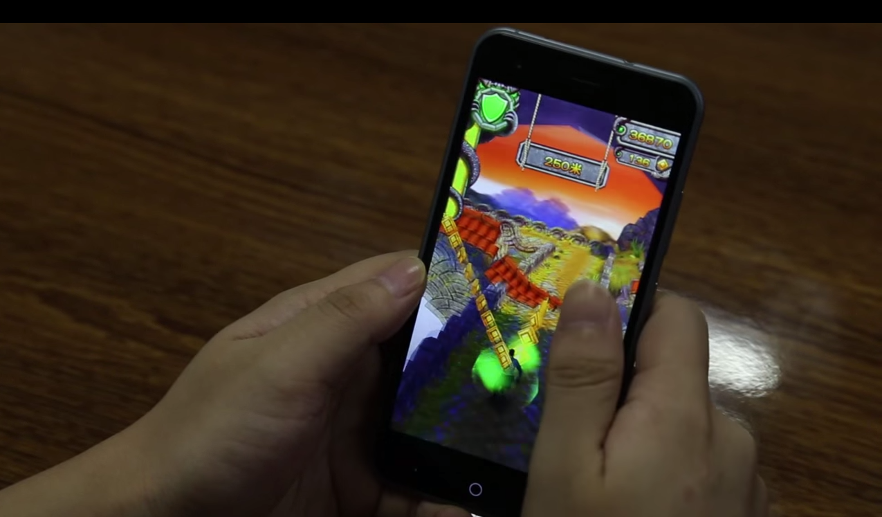 ulefone paris temple run
