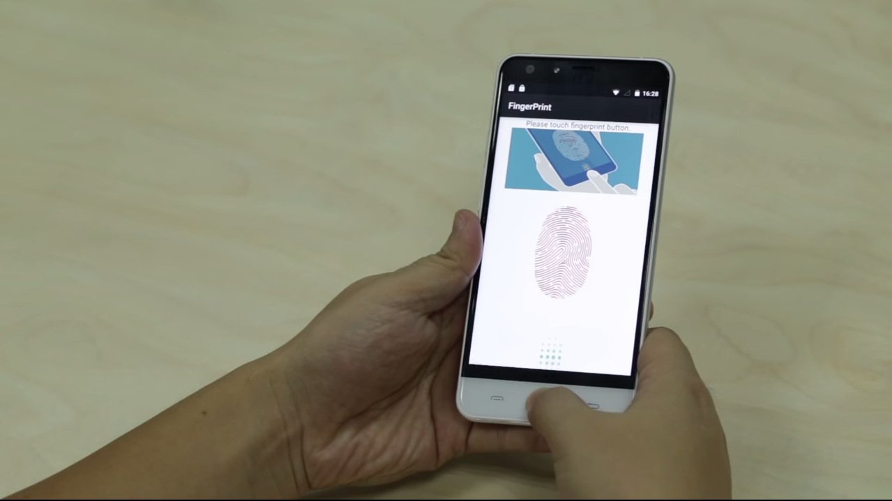 ulefone be touch 2 ujjlenyomat