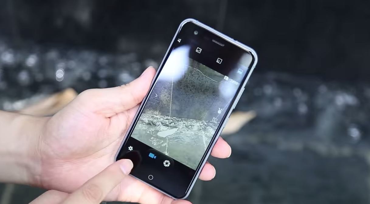 Ulefone Paris vízállóság teszt